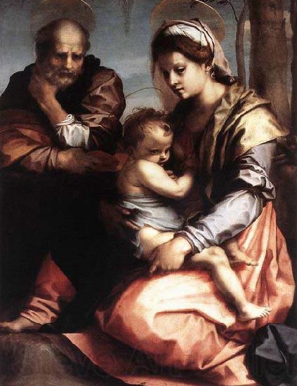 Andrea del Sarto Holy Family Spain oil painting art